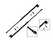 2 Pieces (Set) Tuff Support Liftgate Lift Supports 1998 To 2007 Toyota Land Cruiser, 1998 To 2007 Lexus Lx470