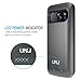 Galaxy S7 Battery Case , UNU Galaxy S7 Charger For Samsung Galaxy S7 Protective 4500mAh Battery Pack Juice Power Case/Galaxy S7 Charging Case - Black/Black