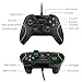 Xbox One Wired Controller, RegeMoudal Xbox One PC Game Wired Controller Windows PC (XP, WIN7, WIN8, WIN10) with Dual Vibration and Ergonomic Wired Game Controller. (Black)thumb 2
