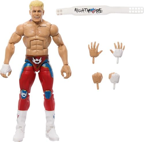 Mattel WWE Elite Collection Top Picks - Action Figure Seth 'Freakin' Rollins 15 Cm Con 25 Punti Di Articolazione E Accessori - 2