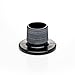 Infinity Jars 250 ml Black Ultraviolet All Glass Refillable Empty Apothecary Jar