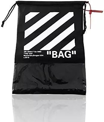 Off White Diagonal Spray Sneaker Drawstring Bag | Storage for Shoes | Virgil Abloh C/O White | SNKR Bag