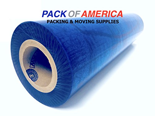 Great Price, Floor and Multi-Use Protection Film 24" x 500' Plastic Roll. Strong and Durable. Protector Hardwood Floor, Carpet, Rug, Hard Surfaces, Countertop. Easy Self Stick Technology
