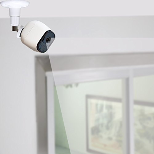 Security Wall Mount Adjustable, Aitee Ceilling Mount Stand Bracket Indoor/Outdoor Mount for Arlo, Arlo Pro Camera(White) …
