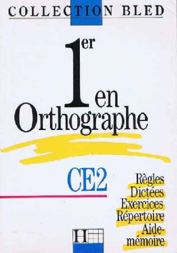 1er en orthographe