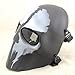 Outgeek Airsoft Mask Full Face Protective Mesh Mask Skull Mask for Costume