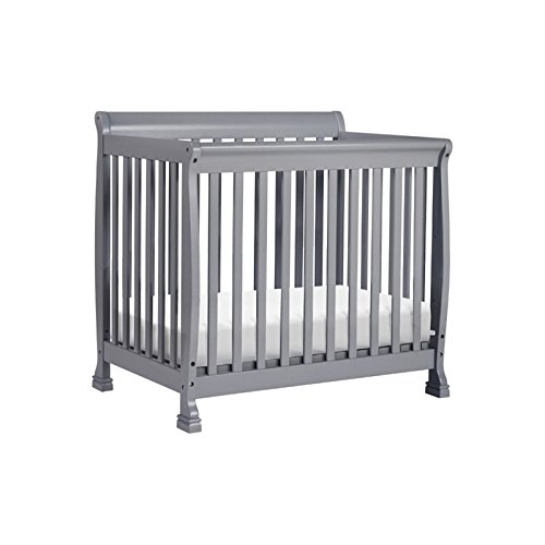 DaVinci Kalani 2-in-1 Mini Crib and Twin Bed, Grey