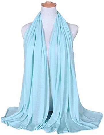 Elegance Collections Muslim Women's Jersey Hijab Khimar Soft Rectangle One Size