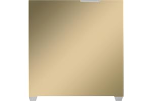 G-HUBBLE 370x370mm K2 Plus PEI Build Plate 100% Imported Thicker Smooth PEI Sheet Single-Side Flexible Spring Steel Bed Heated Platform for K2 Plus 3D Printer.