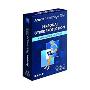 Acronis True Image 2021 | 1 PC/Mac | Eeuwigdurende licentie | Persoonlijke cyberbeveiliging | Geïntegreerde back-up en…