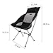 MOON LENCE Compact Camping Chair High Back Ultralight Portable Folding Backpacking Chair Summer Camping-Super Breathable …