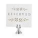 Alpine Harp Style Place Card Holder - Table Card Holder - Tabletop Menu Holder - Table Number Holder -Great for Restaurants, Weddings Banquets - Silver (24 Pack)