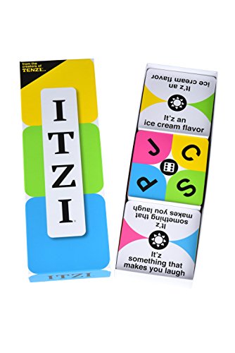 Tenzi Itzi - Fast, Fun Creative Word Game - Be The First to Match Your Letter to The Card - Family Party Game for Ages 8+