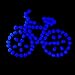 Glow in The Dark Pebbles for Outdoor Decor, Garden Lawn Yard, Aquarium, Walkway, Fish Tank, Pathway, Powered by Light or Solar-Recharge Repeatedly, Luminous Pebbles (Blue-200)