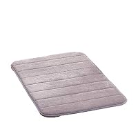 fanddy Bathroom Absorbent Anti-Slip Mat Thick Coral Fleece Memory Cotton Area Rug Carpet Bathtub Mats