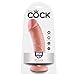 Pipedream King Cock Dildo, Flesh, 8 Inch