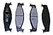 Prime Choice Auto Parts SMK632 New Front Semi Metallic Brake Pad Set