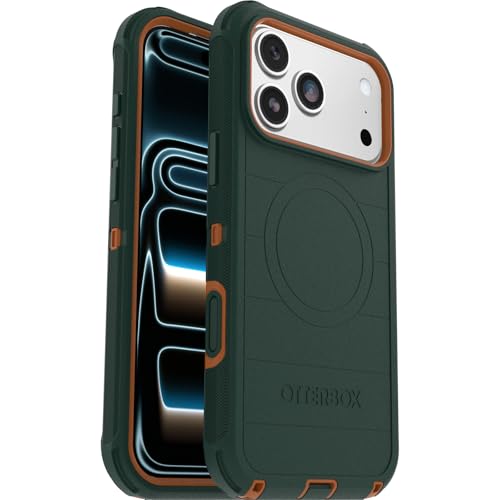 OtterBox Defender Pro MagSafe Case for iPhone 17 Pro Max, Green