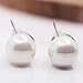 Luna Azure Vintage Style Sterling Silver Shell Pearls Marcasite Women Earrings Girls Festival Gift Present