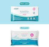 Carell Clinell Skin Bed Bath Wipes Aloe Vera Alcohol Free 8 Wipes view 3