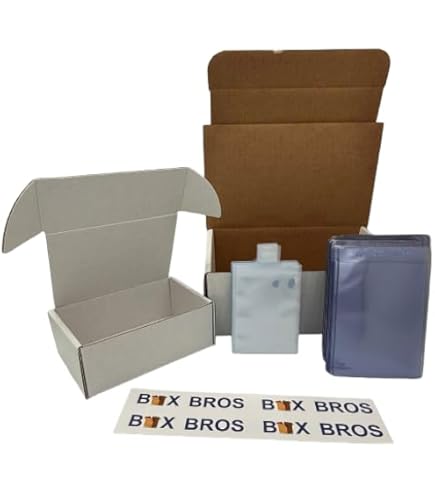 Amazon.com: 10 Card Grading Submission Kit, Foam Shipping Box, 10 Tabbed  Sleeves, Card Grading Mailing Kit for PSA, CGC, SGC, 10 Semi Rigid Card  Holders, Card Box & Shipping Label : Toys & Games