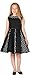 BlackButterfly Kids 'Alexia' Vintage Polka Dot 50's Girls Dress (Black, 11-12 yrs)