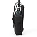 Warrior Quest Adjustable 1000D Nylon Short Radio Pouch – Molle Radio Pouch Tactical Radio Holster (Black) …