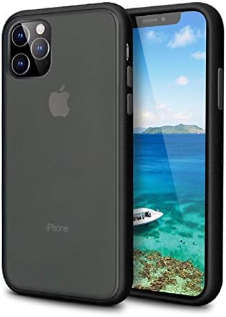 Tussclevogue Designed for iPhone 11 pro max Case, iPhone 11 pro max (6.5") Hard PC Clear Glass Full Protective Cover Anti-Scratch Resistant and Compatible with iPhone 11 pro max (Scrub Translucent)