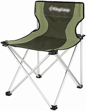 Anna Climbing Chair Outdoor Leisure Folding Chair Beach Chair Fishing Chair Director Canvas Chair Comfortable Rest Chair Green
