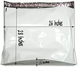 10 28x26x5 Large Poly Mailer Plastic Shipping Bag Envelopes Polybag Polymailer