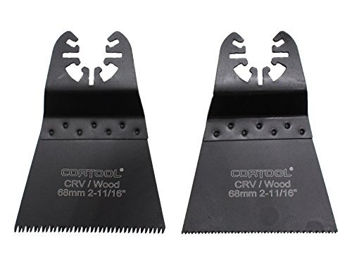 7 Pcs Precision Oscillating Multitool Blades Set Quick Release Oscillating Multifunction Saw Blade Fit Universal Porter Cable Bosch Black & Decker Dewalt Multimaster Vibration Saw Blade TF59100027