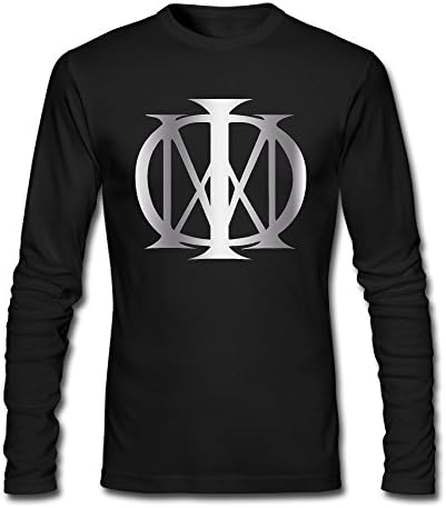 Men's Dream Theater Band Logo. Long Sleeve T-shirts Black