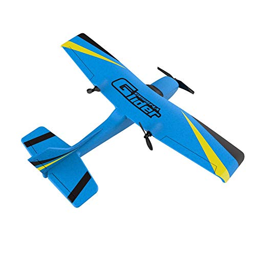 Lovelystar Z50 2.4G 2CH 350mm Micro Wingspan Remote Control RC Glider Airplane Plane Fixed Wing EPP Drone with Built-in Gyro for Kids