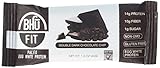 BHU Foods Fit Paleo Bar, Double Dark Chocolate Chip, 12 Count