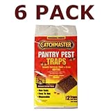 Catchmaster APG-812SD-6PK Pantry Pest Moth Traps, 12 Total Traps