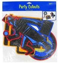 Secret Agent Party Cut Outs