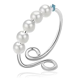Vito Sterling Silver Fidget Anxiety Ring for
