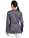 Dickies Scrubs Women's Gen Flex Junior Fit Contrast Warm Up, Pewter, X-Large