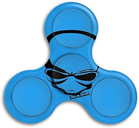 Top1VA Alien Graphic Design New Style Cool Hand Spinner Stress Reducer Hand Toy Tri-Spinner Fidget Finger Toy For Kids And Adult