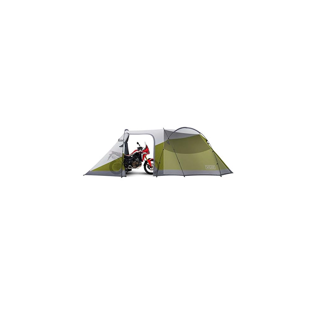 Vuz Moto VUZ-MT Waterproof 12-Foot 3-Person Camping Tent with