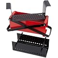 Bits and Pieces - Newspaper Briquet Maker-Heavy Duty Steel Press Paper Log Maker - Brick Press Measures 10-1/4" Long x 5-1/4"