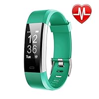 LETSCOM Fitness Tracker HR, Activity Tracker Watch with Heart Rate Monitor, Waterproof Smart Fitness Band with Step Counter, Calorie Counter, Pedometer Watch for Kids Women and Men