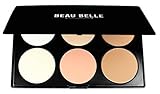 Beau Belle Highlight and Contour Palette - Contouring and Highlighting Kit - Highlighter Makeup - Contouring and Highlighting Palette - Highlighter Makeup Palette - Contour Kit - Contour Palette - Contouring Kit - Contouring Makeup