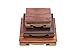 Oriental Furniture Display Stand Wooden Rectangle Rectangular Shape Solid Rosewood Wood Display Base Holder for Small Little Things Statues Items Home Decoration Include 3 Stands/Set