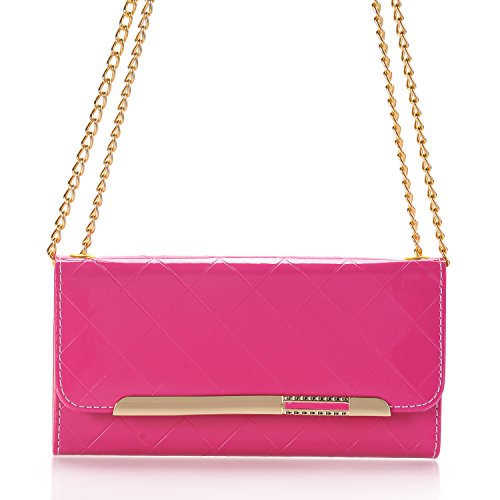 image for TechCode Galaxy S8 Case Wallet, Women Stylish Candy Colour PU Leather 