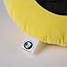 Dolphineshow 35cm Emoji Smiley Emoticon Yellow Round Cushion Pillow Stuffed Plush Soft Toy (Heart eyes)