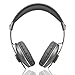 Nakamichi Over the Ear Headphone - Retail Packaging - Gray with Blue Thread