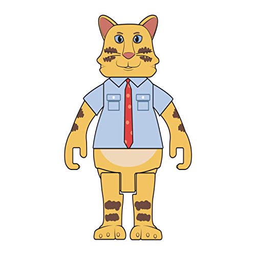 Roblox Celebrity Series 2 Blue Collar Cat Action Figure Mystery Box + Virtual Item Code 2.5"