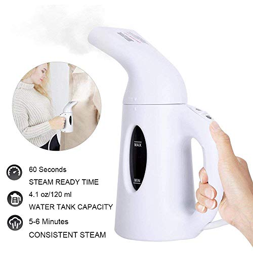 Moolida Steamer for Clothes Portable Handheld Steamer 850 Watt Powerful Clothes Steamer Wrinkle Remover …