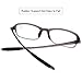 DOOViC 4 Pack Computer Reading Glasses Blue Light Blocking Anti Eyestrain Flexible Lightweight Readers for Women Men 2.0 Strength